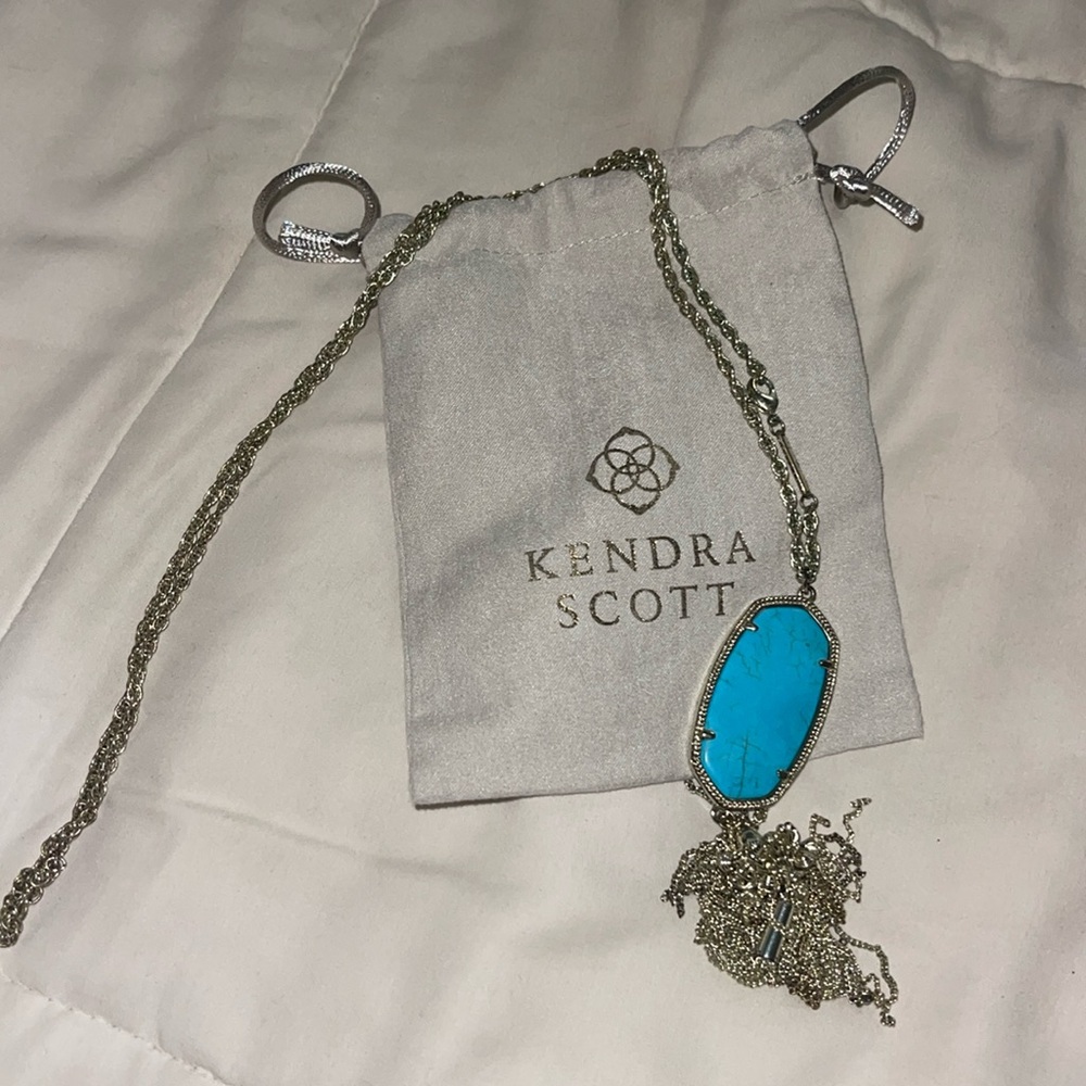 Kendra Scott Rayne Necklace Turquoise